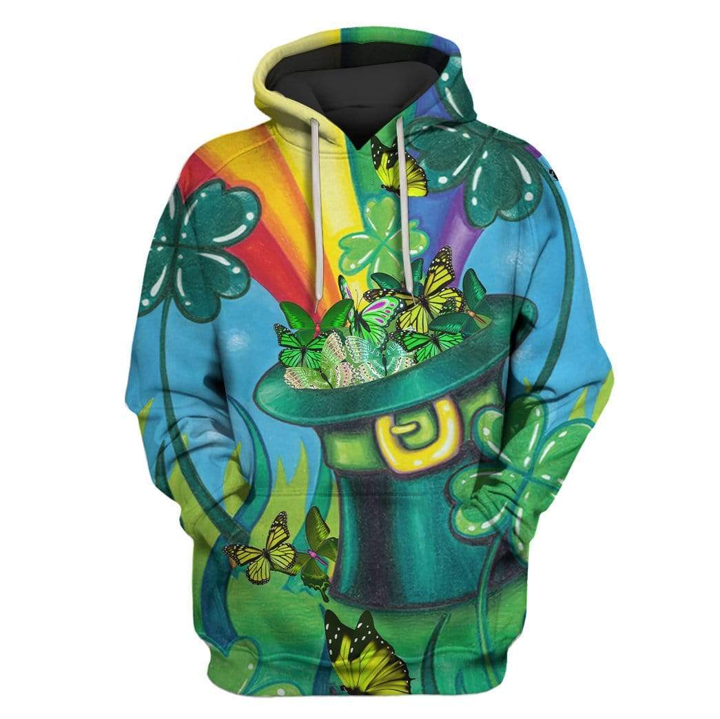 ST. PATRICK'S DAY Custom T-shirt - Hoodies Apparel HD-GH1106100 3D Custom Fleece Hoodies Hoodie S 