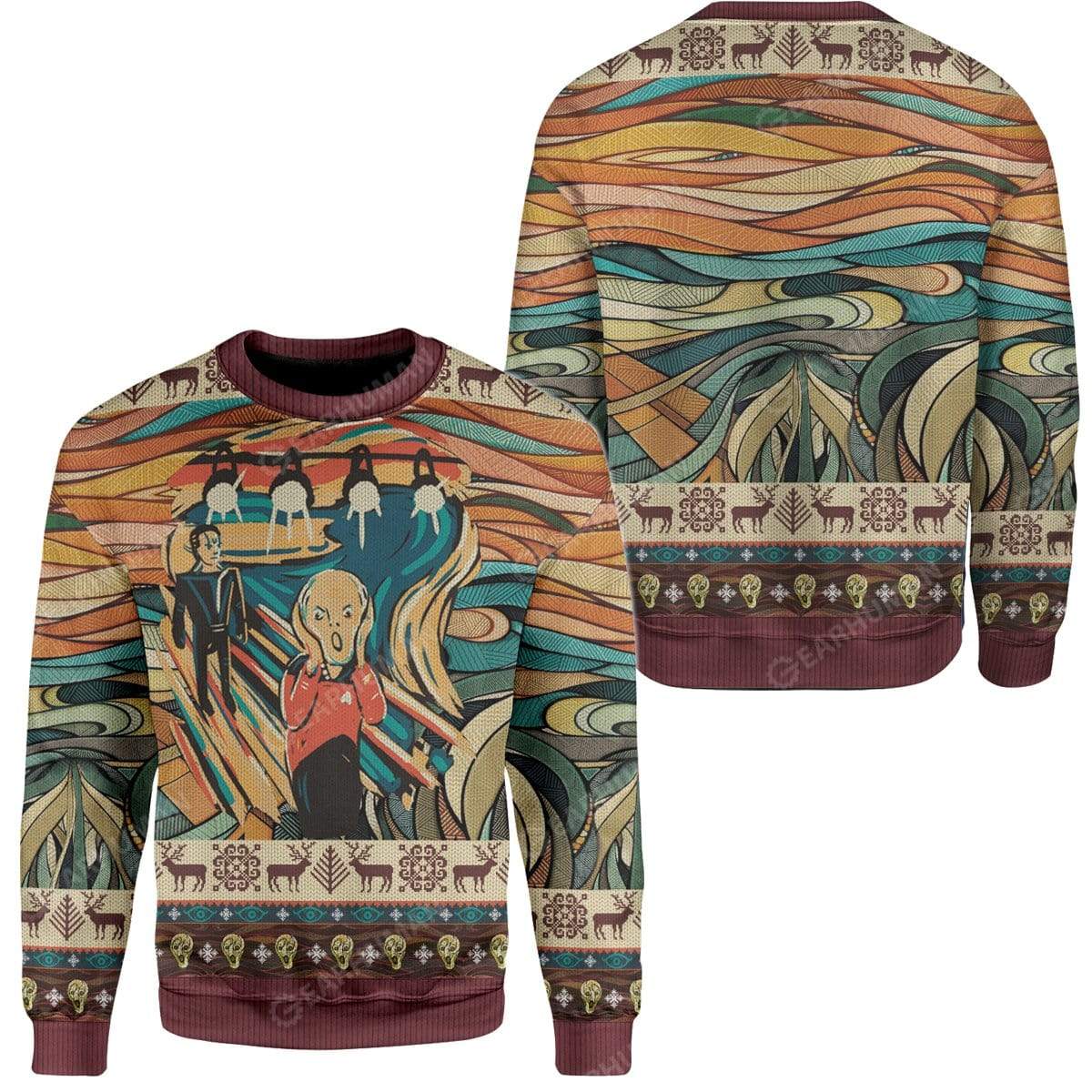 Star Trek CustomT-shirt - Hoodies Apparel HD-TA07111904 Ugly Christmas Sweater 