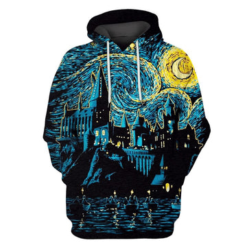 Gearhumans Starry School Hoodies - T-Shirts Apparel