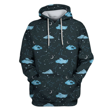 Gearhumans Stars In The Sky Custom T-shirt - Hoodies Apparel