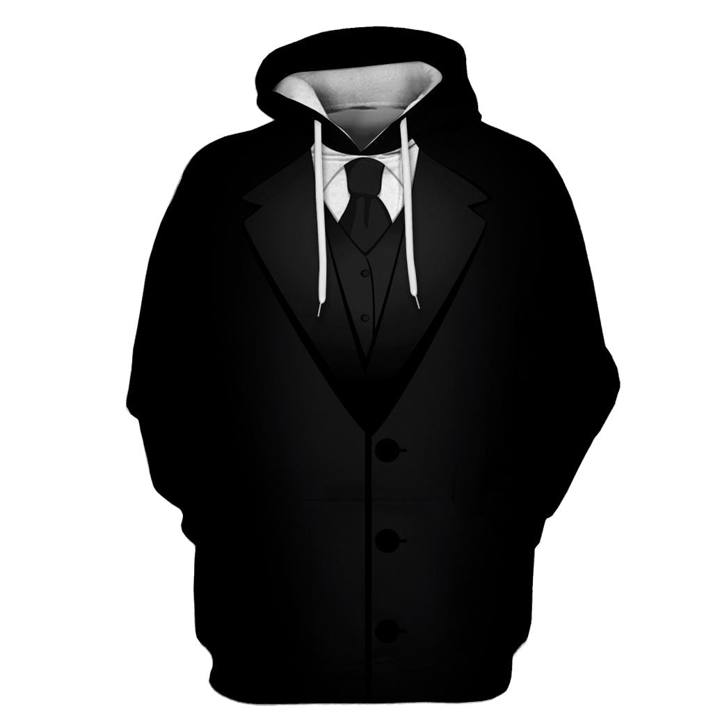 Suit for man Custom T-shirt - Hoodies Apparel HD-UGL110168 3D Custom Fleece Hoodies Hoodie S 