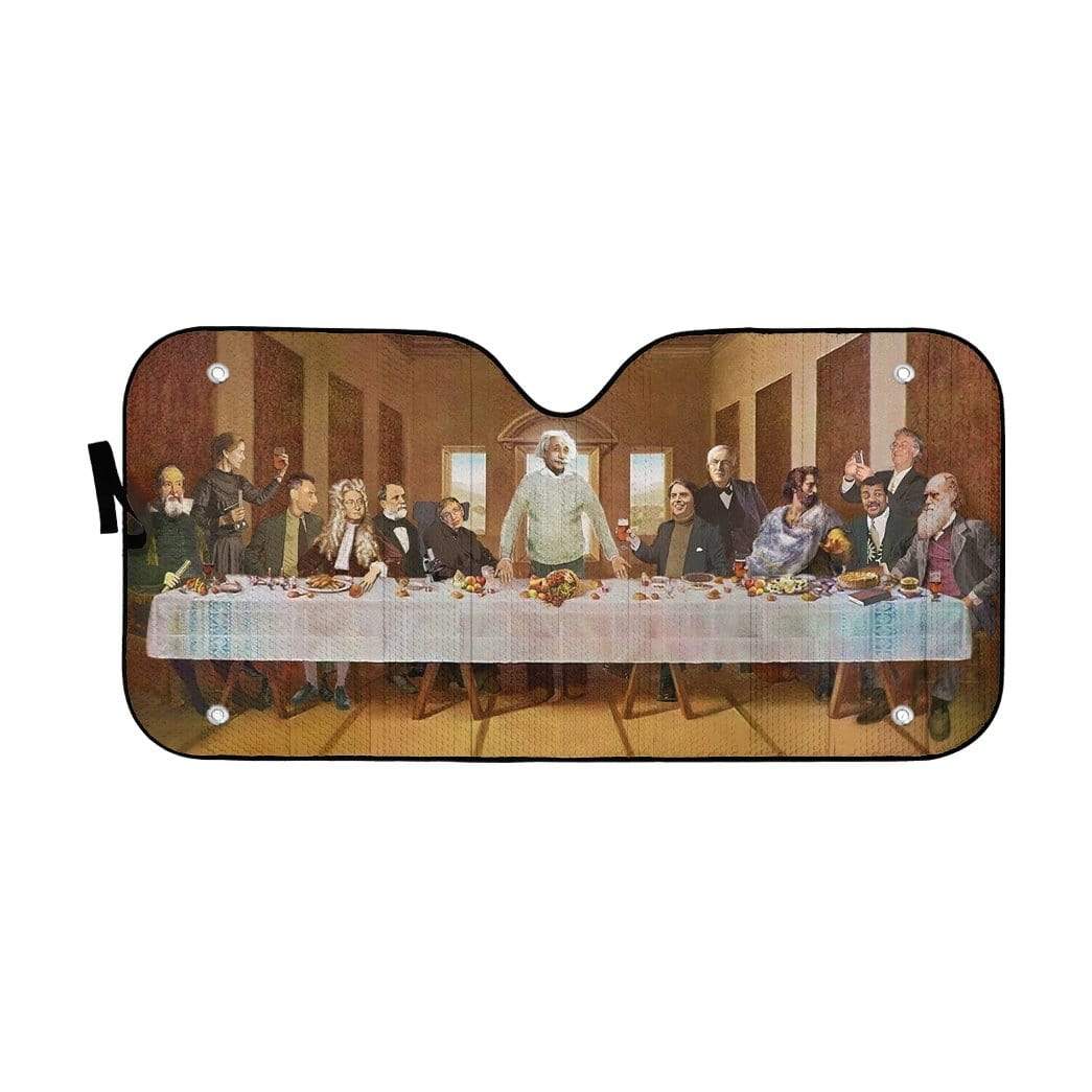 Gearhumans The Last Supper Scientist Custom Auto Car SunShade