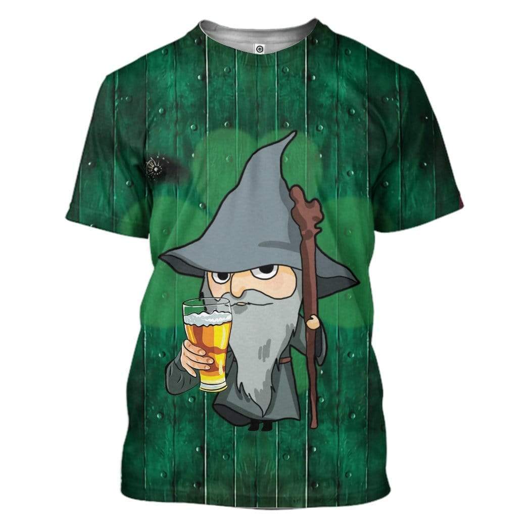 The Lord Of Drinks Custom T-Shirts Hoodie Apparel HD-TA0602206 3D Custom Fleece Hoodies T-Shirt S 
