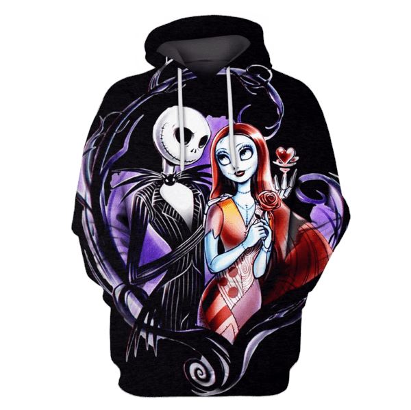 The Nightmare Before Christmas Hoodies - T-Shirts Apparel MV110145 3D Custom Fleece Hoodies Hoodie S 