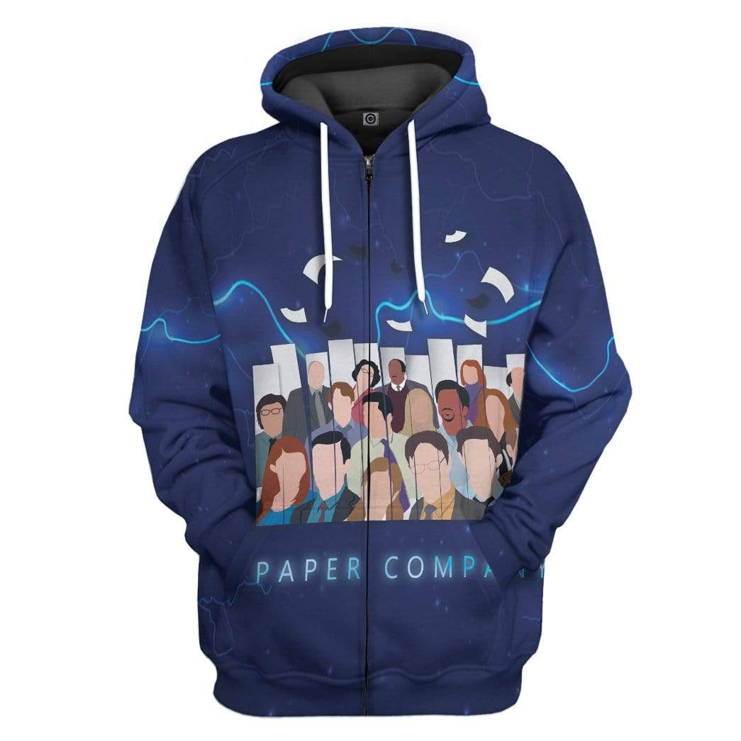 Gearhumans The Office Dunder Mifflin Paper Company Custom T-Shirts Hoo