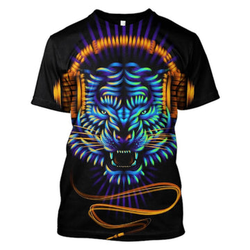 Gearhumans Tiger Earphone Hoodies - T-Shirts Apparel