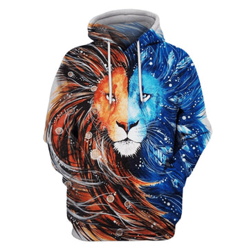 Gearhumans Tiger Hoodies - T-Shirt Apparel