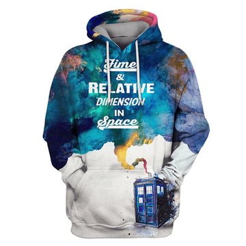 Gearhumans Time And Realtive Dimension In Space Custom T-shirt - Hoodies Apparel