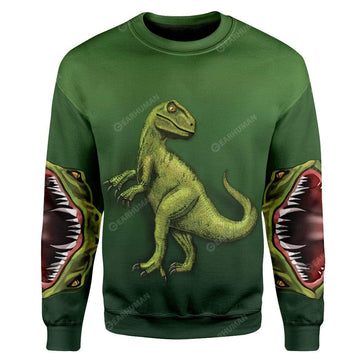 Gearhumans Trex Dinosaur T-Shirts Hoodies Apparel