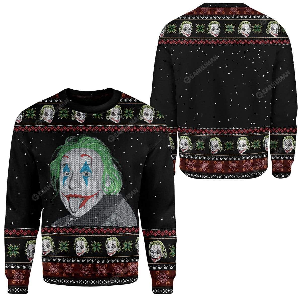 Joker clearance ugly sweater