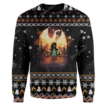 Ugly Boreal Dragon Custom Sweater Apparel HD-DT13111908 Ugly Christmas Sweater Long Sleeve S 
