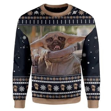 Gearhumans Ugly Christmas Baby Yopug Custom T-Shirts Hoodies Apparel