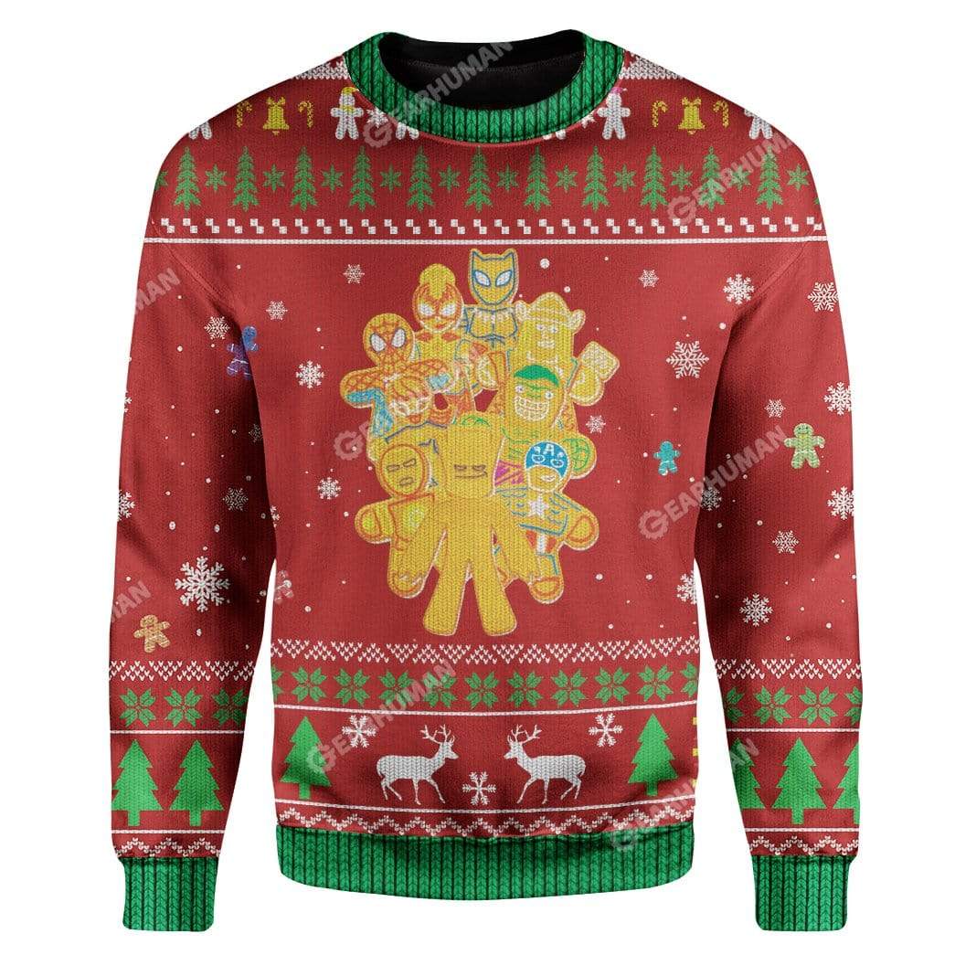 Ugly Christmas Cookivengers Sweater Apparel HD-AT2711192 Ugly Christmas Sweater Long Sleeve S 