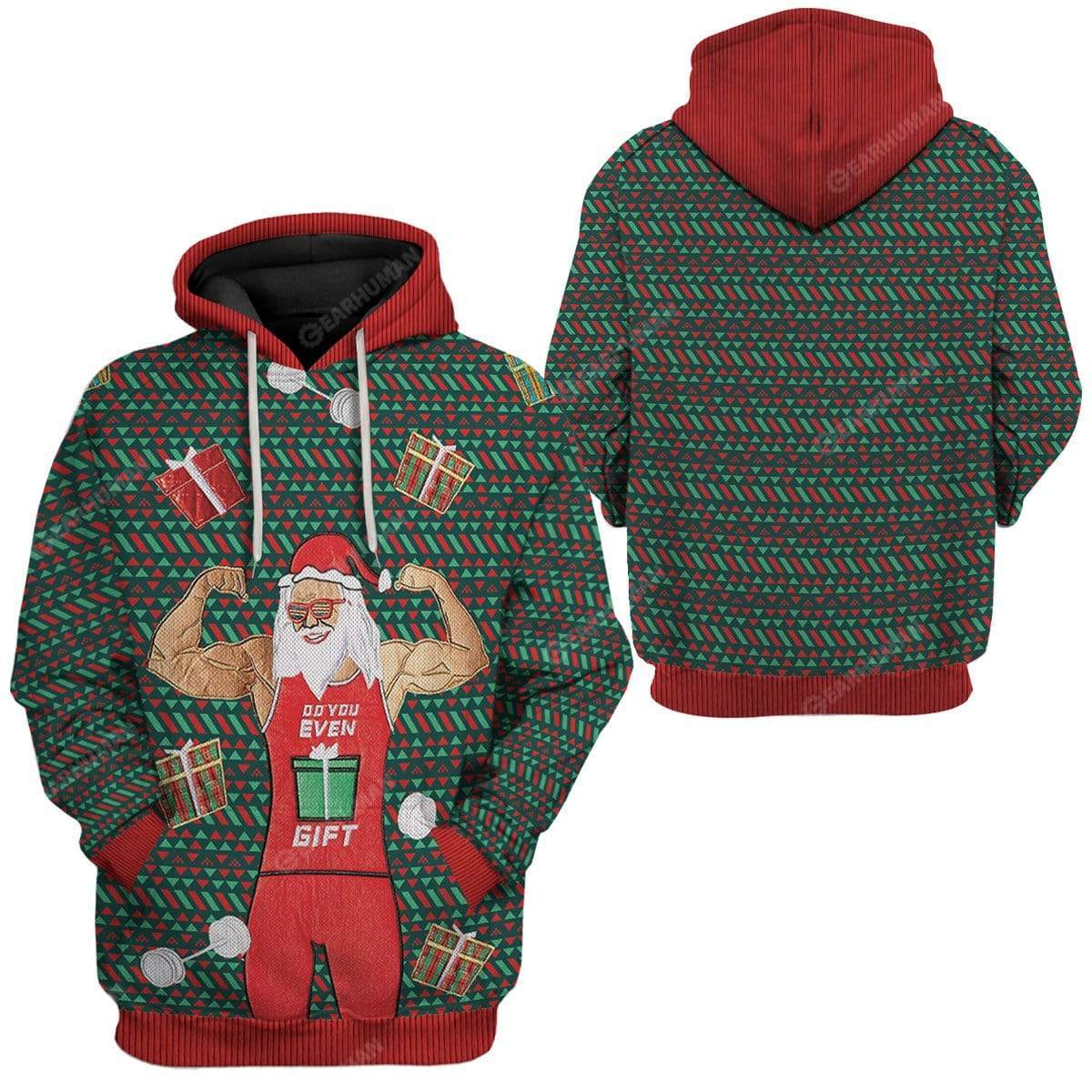 Ugly Christmas Do You Even Gift Hoodie T-Shirts Apparel HD-AT3011193 3D Custom Fleece Hoodies 