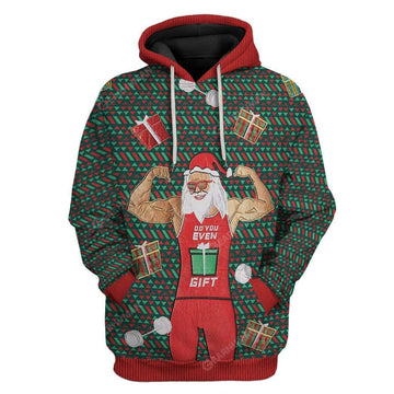 Ugly Christmas Do You Even Gift Hoodie T-Shirts Apparel HD-AT3011193 3D Custom Fleece Hoodies Hoodie S 