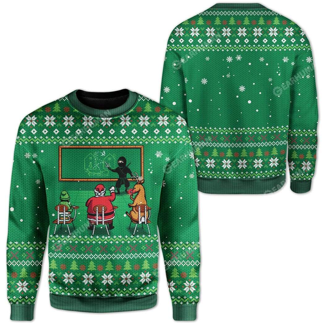 Ugly Christmas School Custom Sweater Apparel HD-AT21111919 Ugly Christmas Sweater 