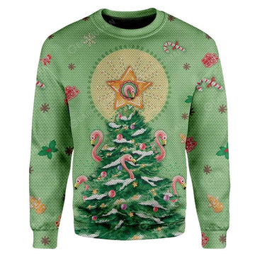 Gearhumans Ugly Christmas Tree Custom Sweater Apparel