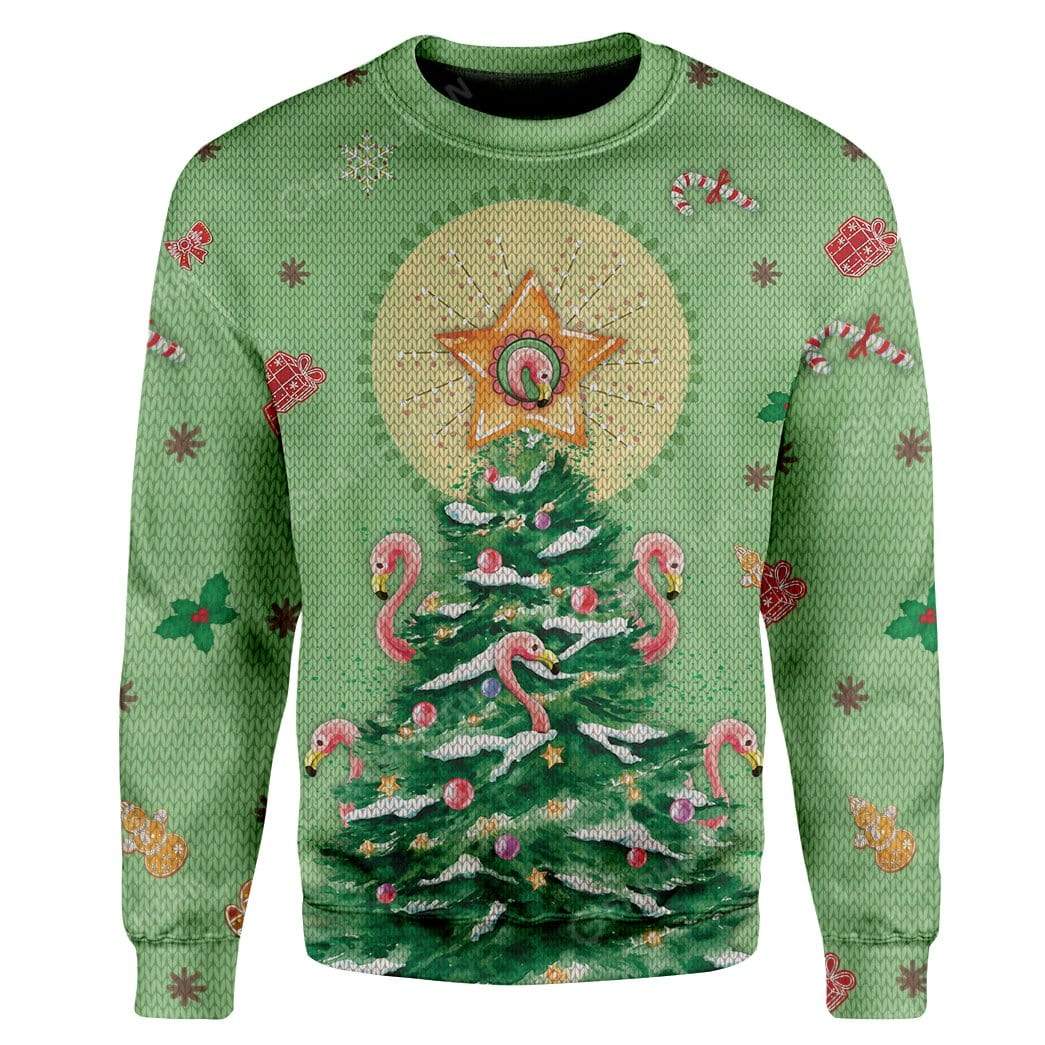 Ugly Christmas Tree Custom Sweater Apparel HD-TT07111915 Ugly Christmas Sweater Long Sleeve S 