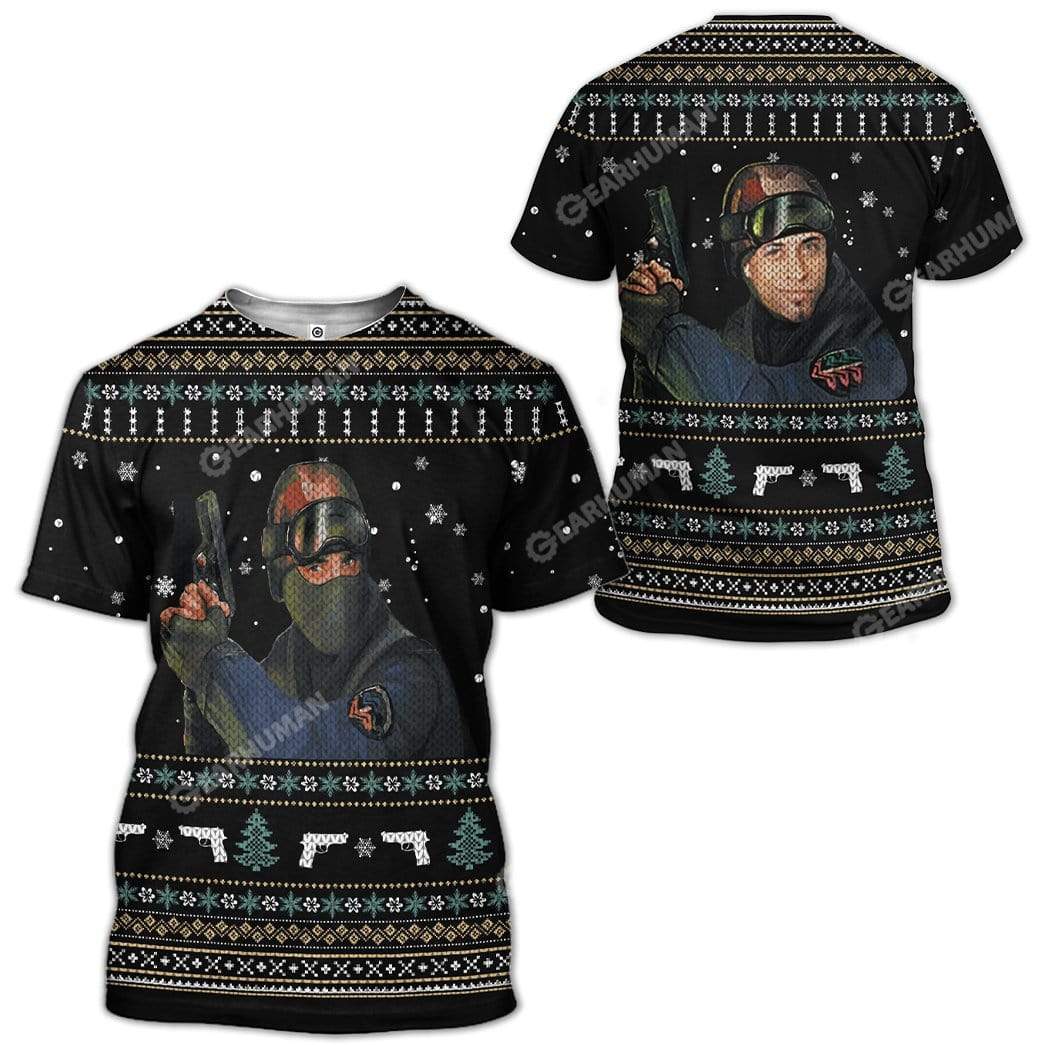 Ugly Counter Strike Custom T-shirt - Hoodies Apparel HD-AT19111908 3D Custom Fleece Hoodies 