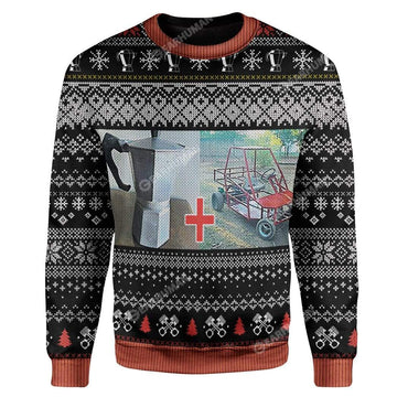 Gearhumans Ugly Cybertruck Custom Sweater Apparel