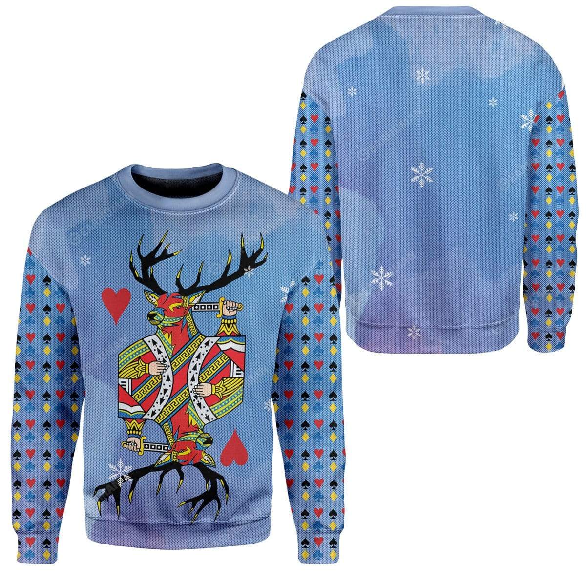 Ugly Deer Custom Sweater Apparel HD-TA22111908 Ugly Christmas Sweater 