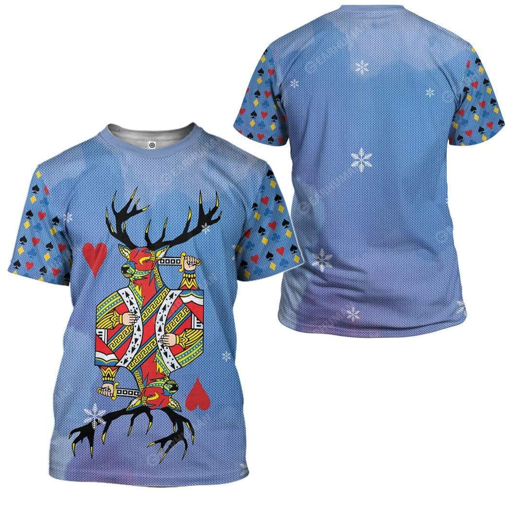 Ugly Deer Custom T-shirt - Hoodies Apparel HD-TA22111908 3D Custom Fleece Hoodies 