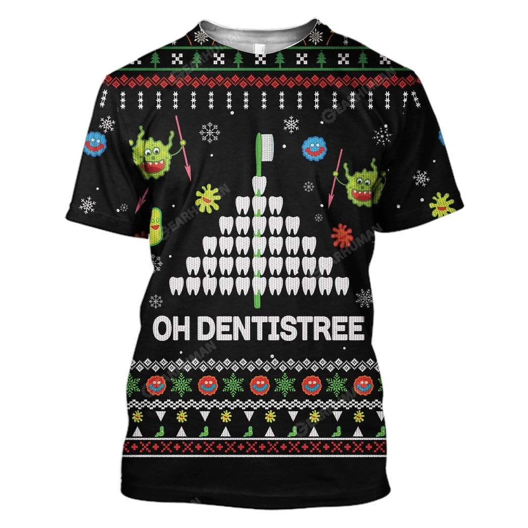 Ugly Dentistree Custom T-shirt - Hoodies Apparel HD-TA16111919 3D Custom Fleece Hoodies T-Shirt S 