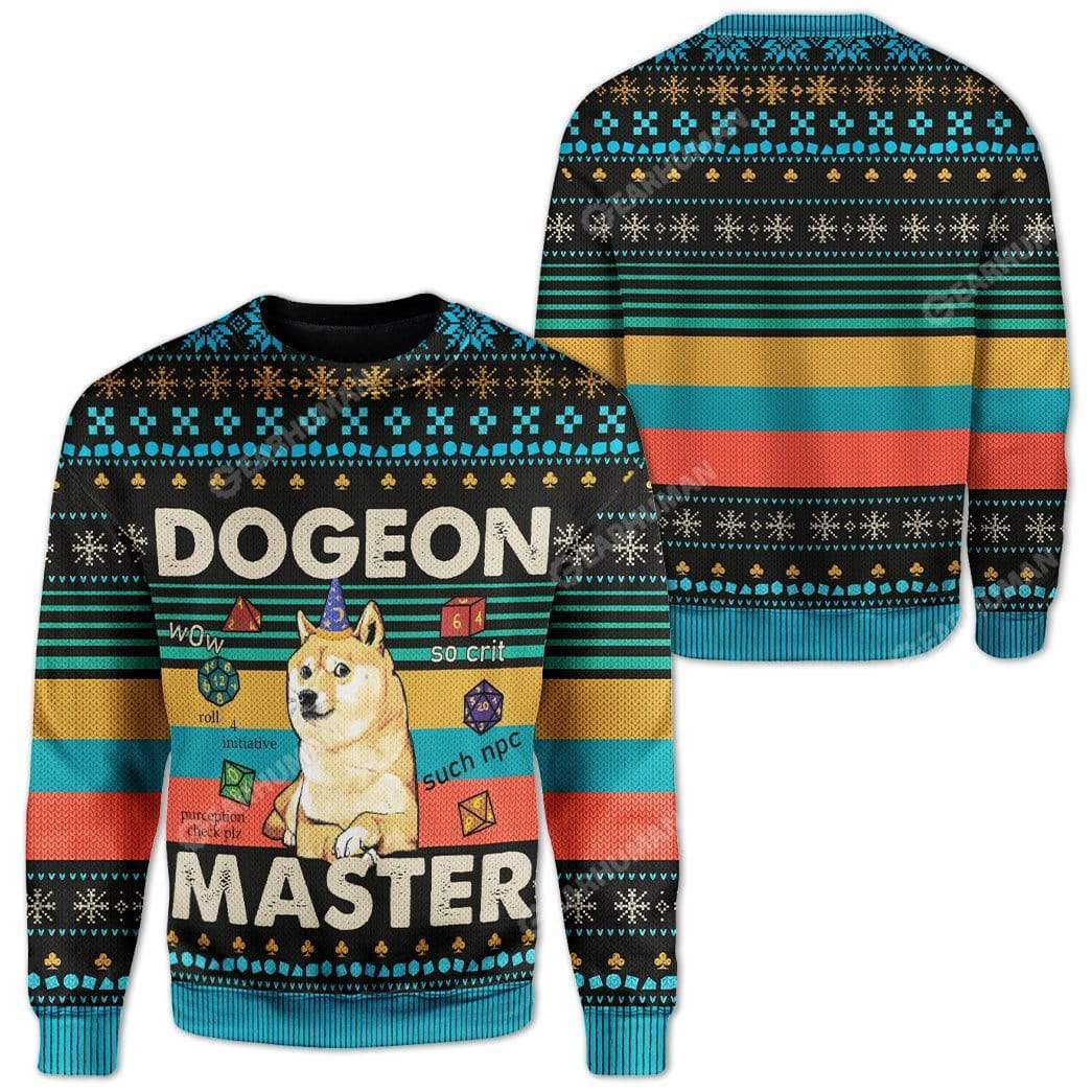 Ugly Dogeon Master Custom T-Shirts Hoodies Apparel DG-DT2711191 3D Custom Fleece Hoodies 