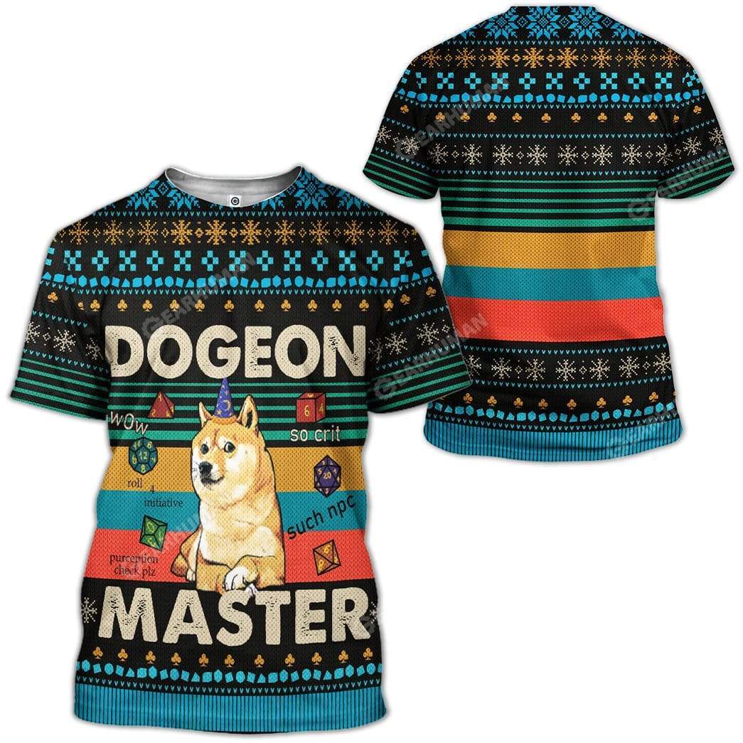 Ugly Dogeon Master Custom T-Shirts Hoodies Apparel DG-DT2711191 3D Custom Fleece Hoodies 