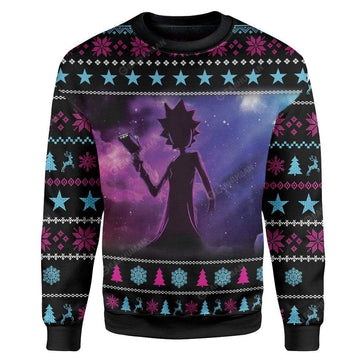 Gearhumans Ugly Galaxy Rick Custom T-shirt - Hoodies Apparel