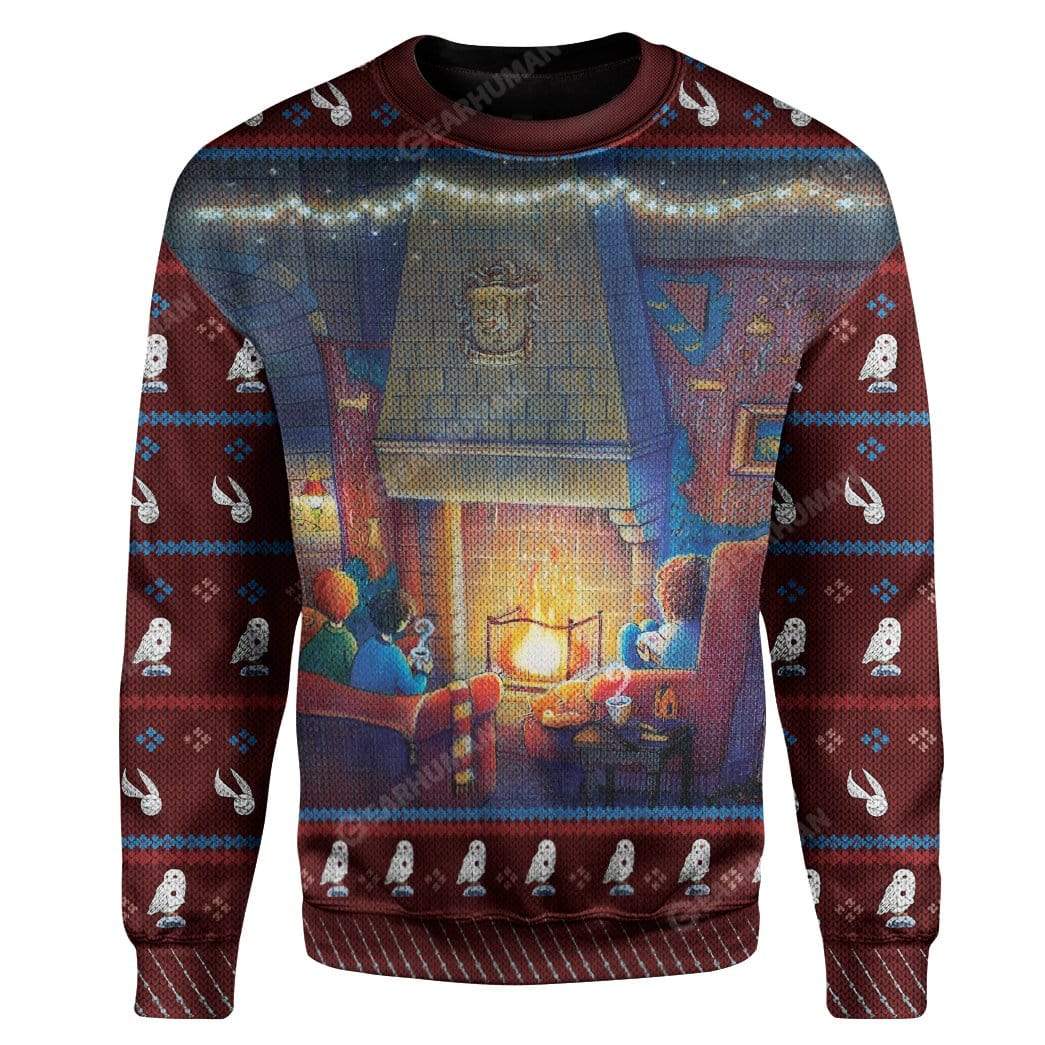 Ugly HP Custom Sweater Apparel HD-TA13111921 Ugly Christmas Sweater Long Sleeve S 