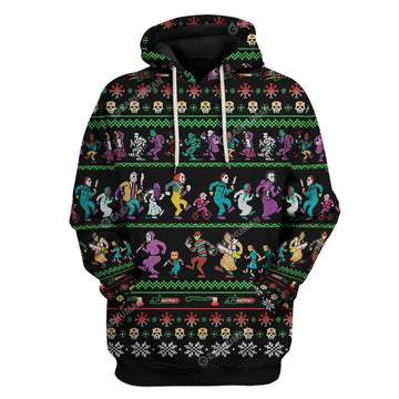 Ugly Mass Murder Custom Hoodies-T-Shirts Christmas Sweater Jumper HD-TA05111906 3D Custom Fleece Hoodies Hoodie S 