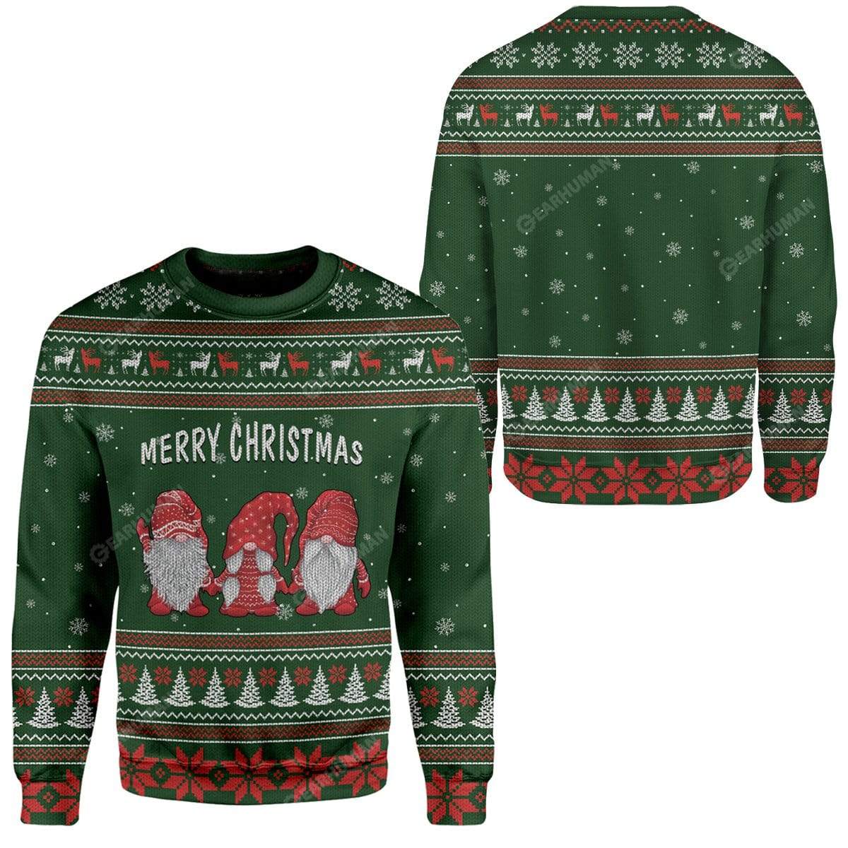 Ugly Merry Christmas Custom Sweater Apparel HD-AT13111917 Ugly Christmas Sweater 