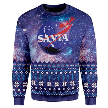 Gearhumans Ugly Nasa Custom Sweater Apparel