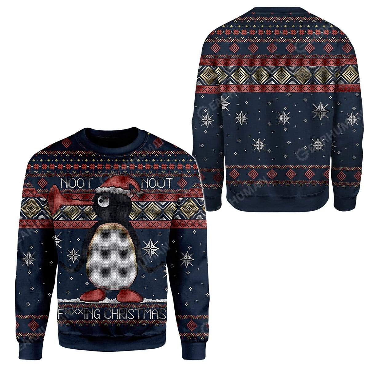 Ugly Penguin Custom Sweater Apparel HD-TT13111915 Ugly Christmas Sweater 
