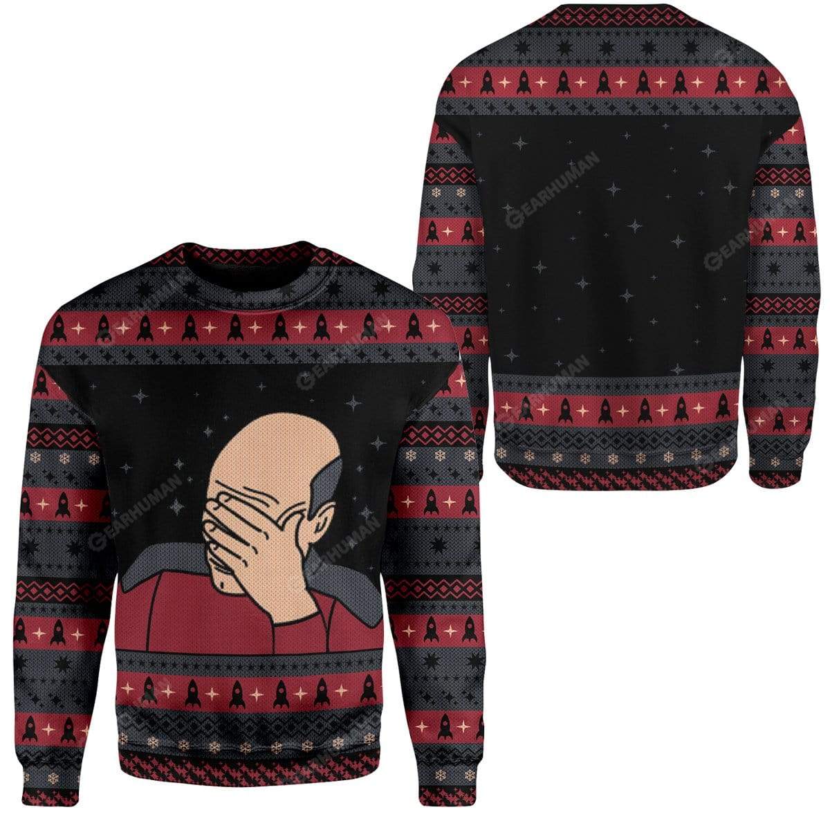 Ugly Star Trek Custom Sweater Apparel HD-AT14111918 Ugly Christmas Sweater 