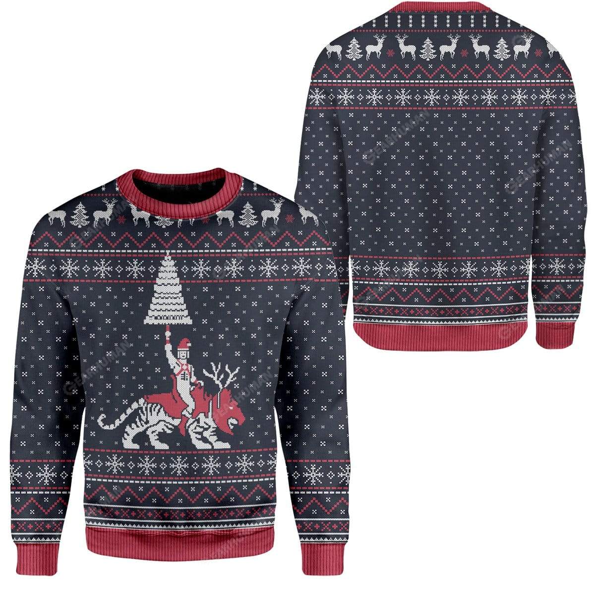Ugly The Man Custom Sweater Apparel HD-TT18111909 Ugly Christmas Sweater 