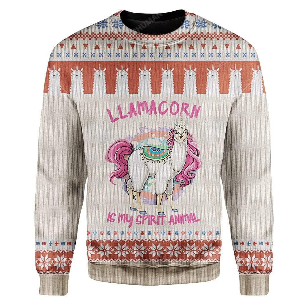 Ugly Unicorn Custom Sweater Apparel HD-DT19111913 Ugly Christmas Sweater Long Sleeve S 