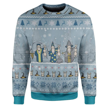 Gearhumans Ugly Wizards Custom Sweater Apparel