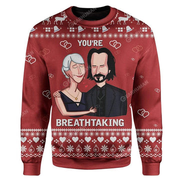 Gearhumans Ugly You're Breathtaking Custom Sweater Apparel