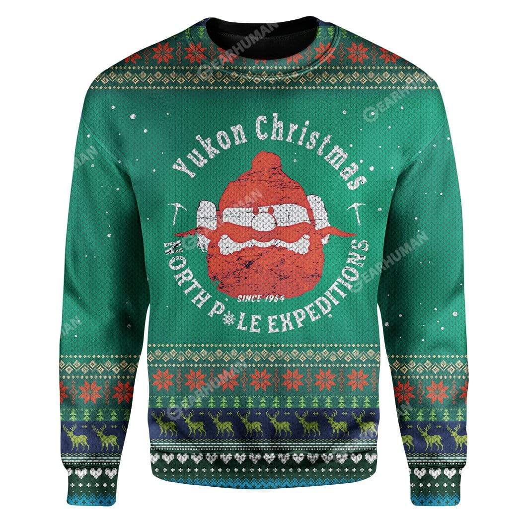 Ugly Yukon Christmas Custom Sweater Apparel HD-TA12111903 Ugly Christmas Sweater Long Sleeve S 