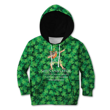 UNICORN ST. PATRICK'S DAY Kid Custom Hoodies T-shirt Apparel HD-GH110669K kid 3D apparel Kid Hoodie S/6-8 
