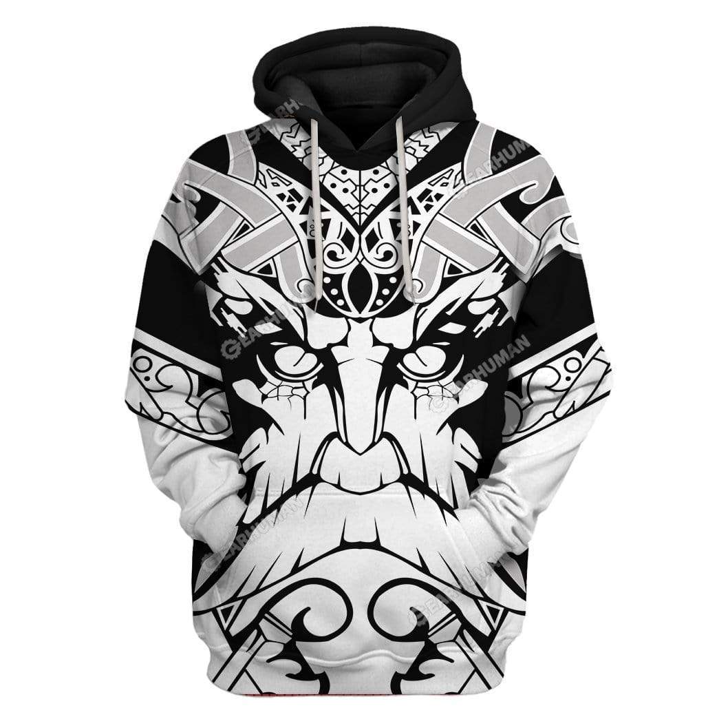 Viking T-Shirts Hoodies Apparel VK-QM0312191 3D Custom Fleece Hoodies Hoodie S 