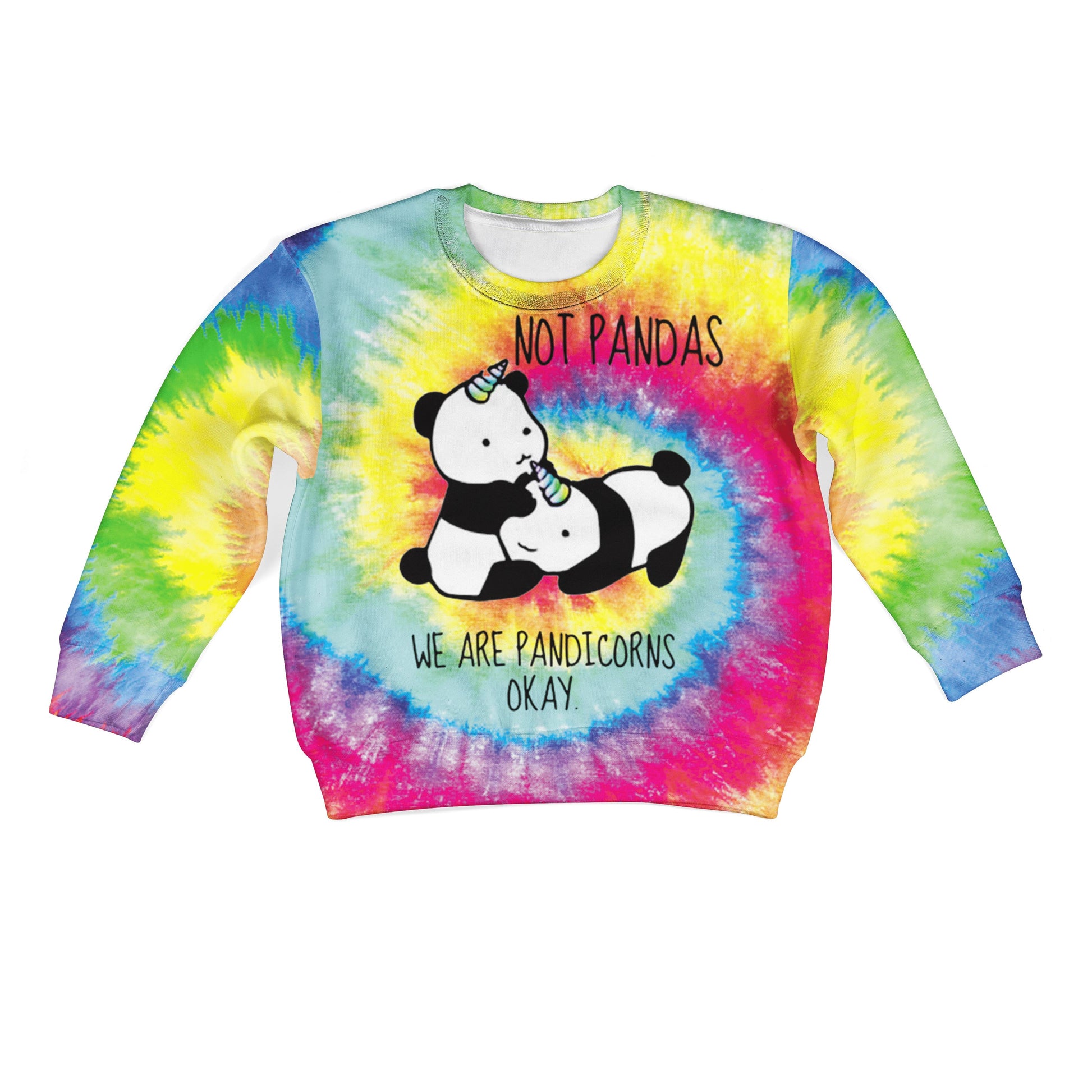 We Are Pandicorns Custom Hoodies T-shirt Apparel HD-UNI110121K kid 3D apparel Kid Sweatshirt S/6-8 