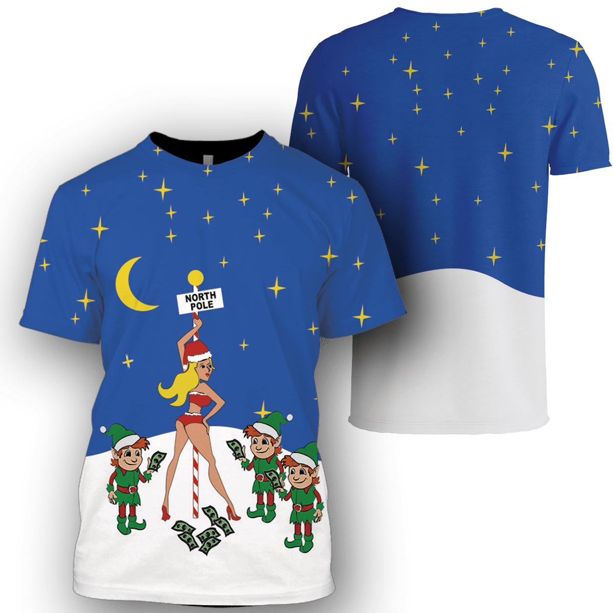 Winter Christmas Custom T-shirt - Hoodies Apparel HD-UGL110203 3D Custom Fleece Hoodies 