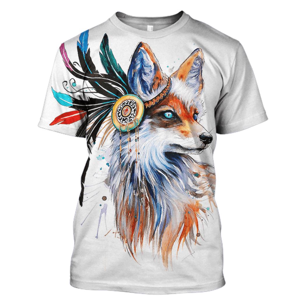 Wolf Hoodies - T-Shirts Apparel WL110101 3D Custom Fleece Hoodies T-Shirt S 
