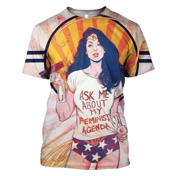 wonder woman Hoodies - T-Shirts Apparel MV110158 3D Custom Fleece Hoodies T-Shirt S 