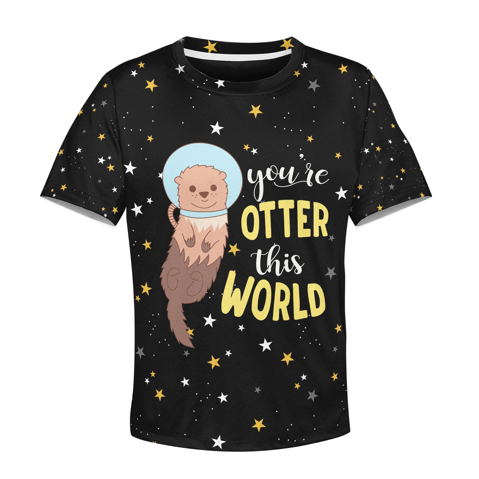 You are otter this world Kid Custom Hoodies T-shirt Apparel HD-GH1106108K kid 3D apparel Kid T-Shirt XS 