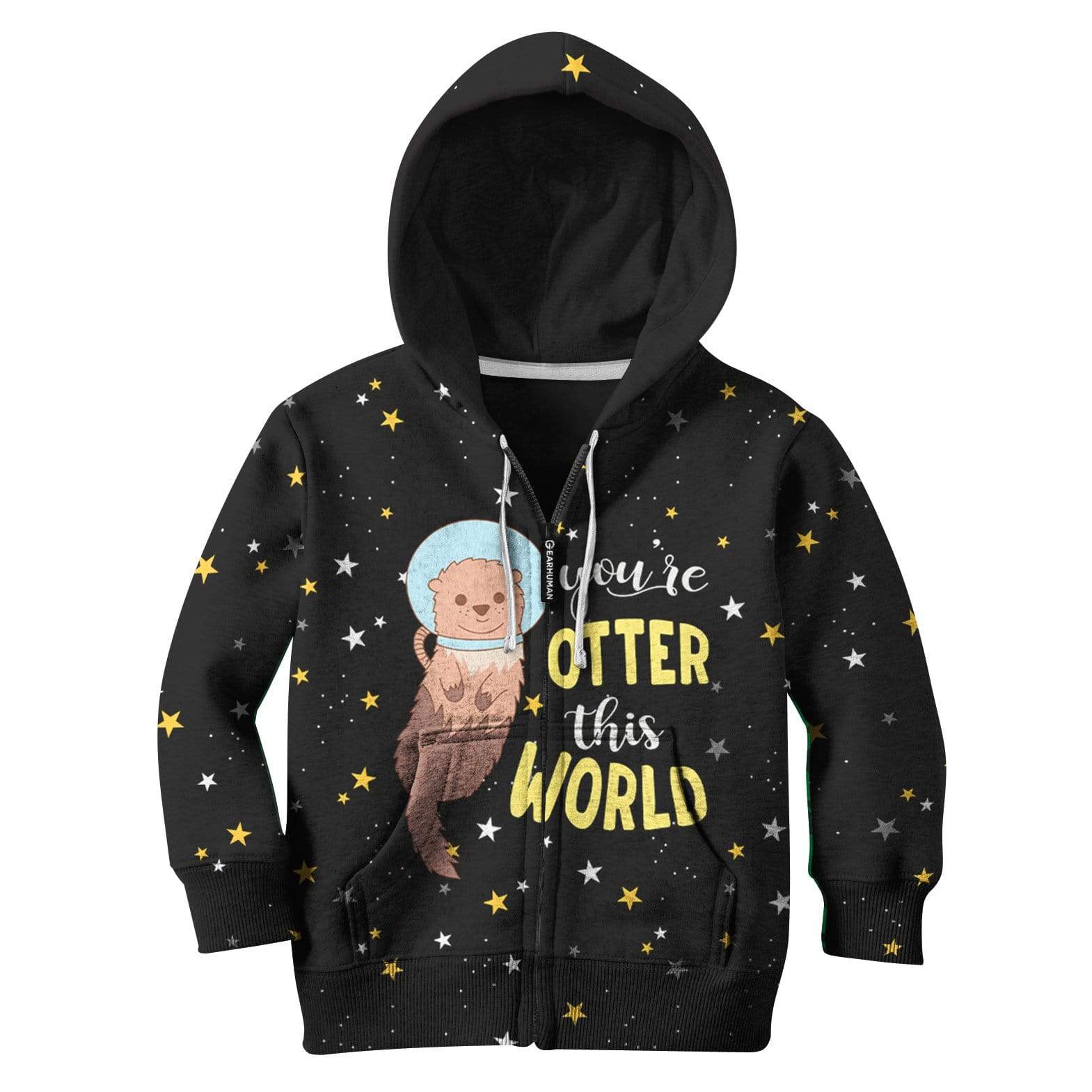 You are otter this world Kid Custom Hoodies T-shirt Apparel HD-GH1106108K kid 3D apparel Kid Zip Hoodie S/6-8 