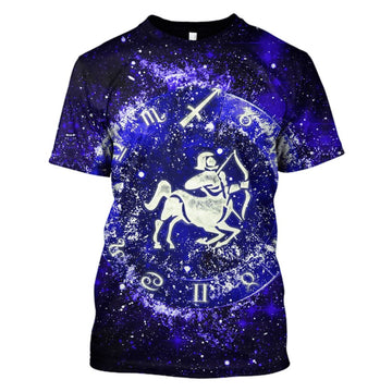 Gearhumans Zodiac Sagittarius Hoodies - T-Shirts Apparel